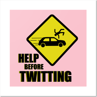 Help before twitting Posters and Art